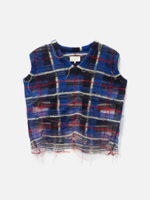 Maison Margiela CHECK SHEER VEST