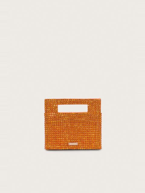Cult Gaia LUCINDA NANO RHINESTONE CLUTCH