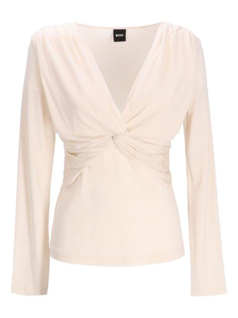 BOSS v-neck blouse