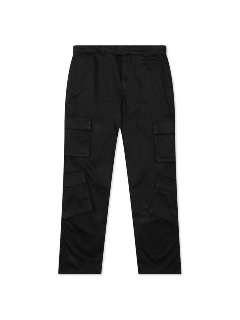 REPRESENT CARGO PANT - JET BLACK