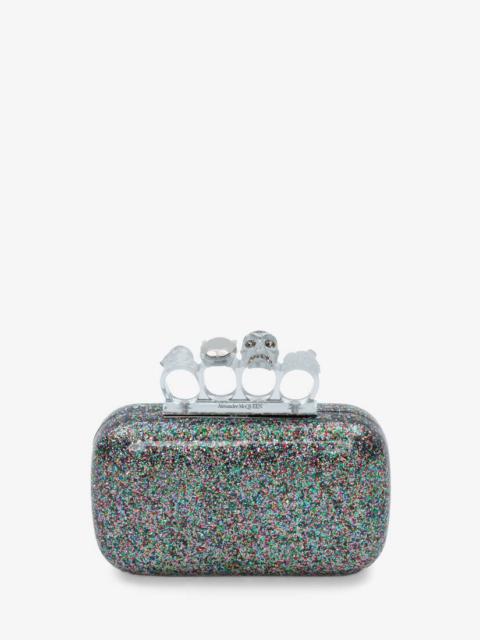 Alexander McQueen Women's Knuckle Clutch in Multicolour