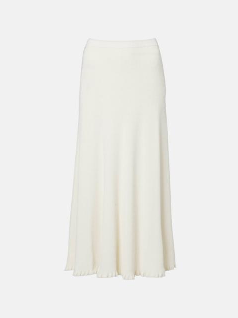 Proenza Schouler White Label Stina ribbed-knit midi skirt