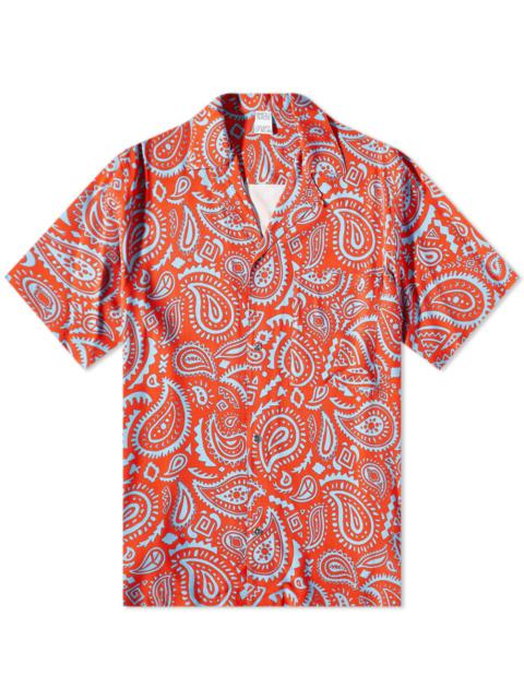 Marcelo Burlon County Of Milan Marcelo Burlon Paisley Hawaii Vacation Shirt