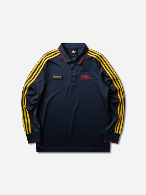 adidas Men's Arsenal SPZL F.C. Polo Shirt Aurora Ink
