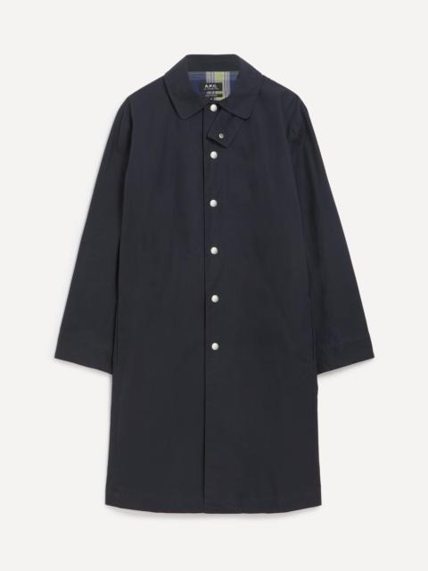 A.P.C. Arthur Waxed Cotton Mac