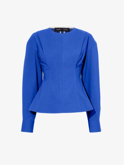 Proenza Schouler Ivonne Top in Eco Poplin