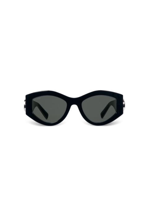 GUCCI geometric-frame sunglasses