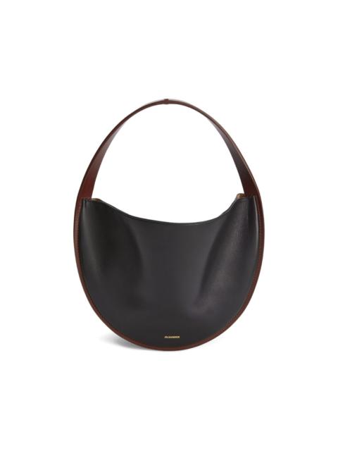 Jil Sander Pivot leather shoulder bag