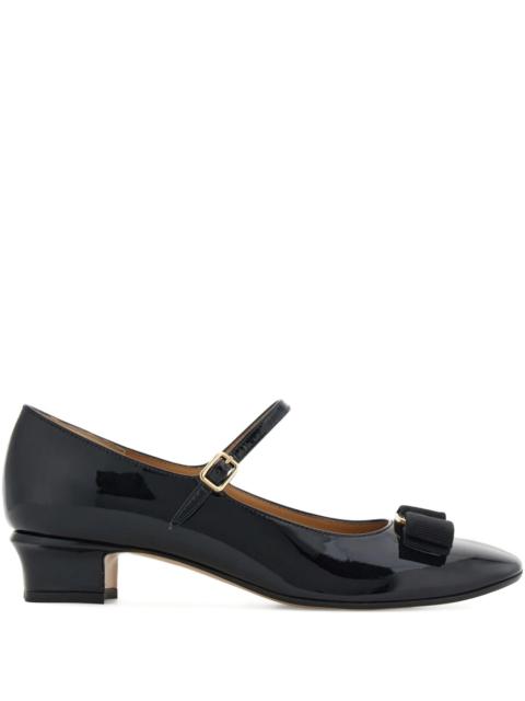 Ferragamo 30mm Vara Bow-detail Mary Jane Pumps