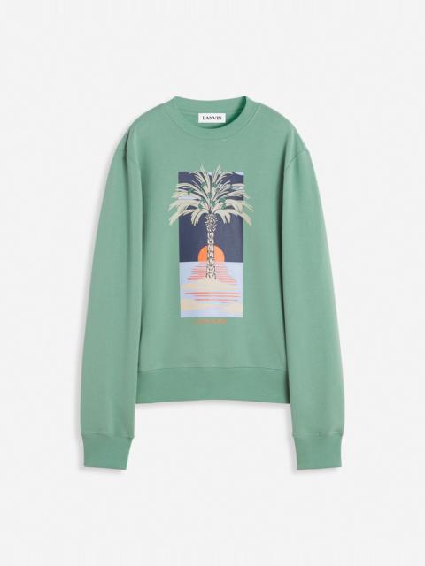 Lanvin PRINTED SWEATSHIRT
