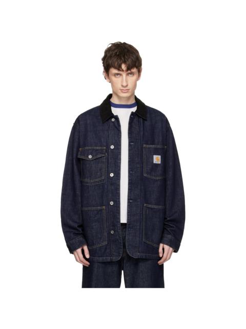 Carhartt Blue Warren Denim Chore Coat