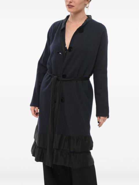 Lanvin wool belted coat