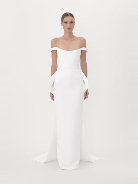 SAU LEE STEFANIA SATIN GOWN