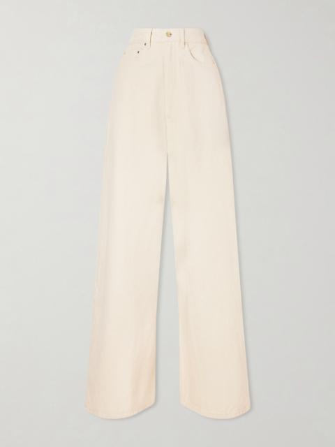 OSSOU High-rise Wide-leg Jeans