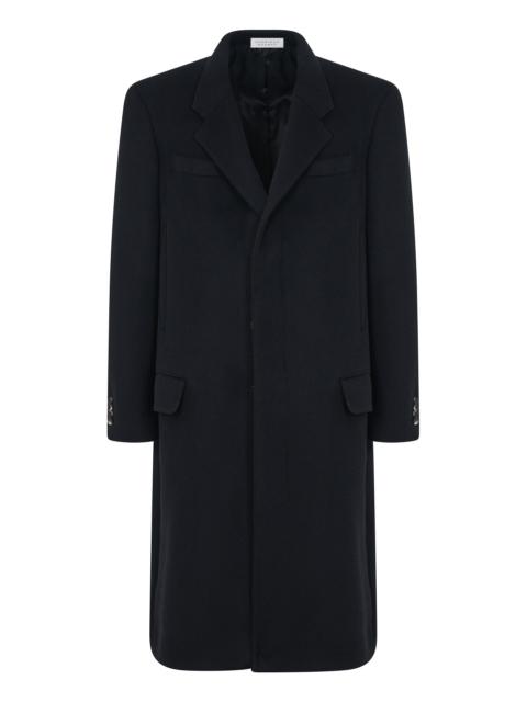 GABRIELA HEARST Slade Coat in Black Double-Face Recycled Cashmere