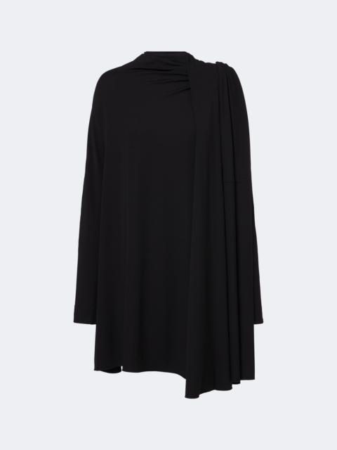 TOTEME Draped scarf-detail jersey minidress