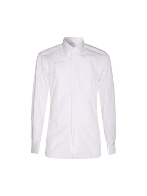 white cotton shirt