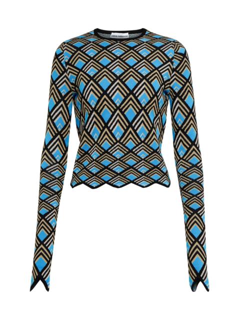 rabanne Jacquard sweater
