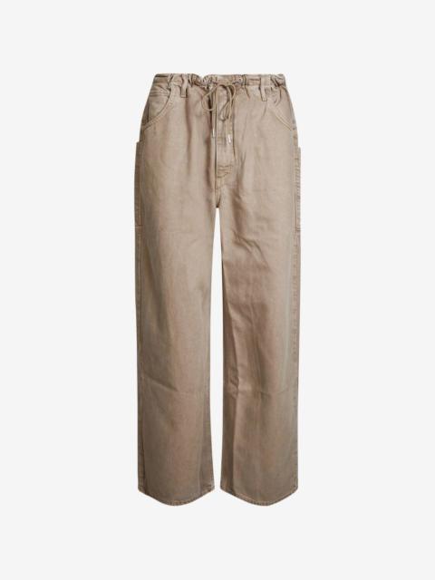 AGOLDE Shaw drawstring jeans