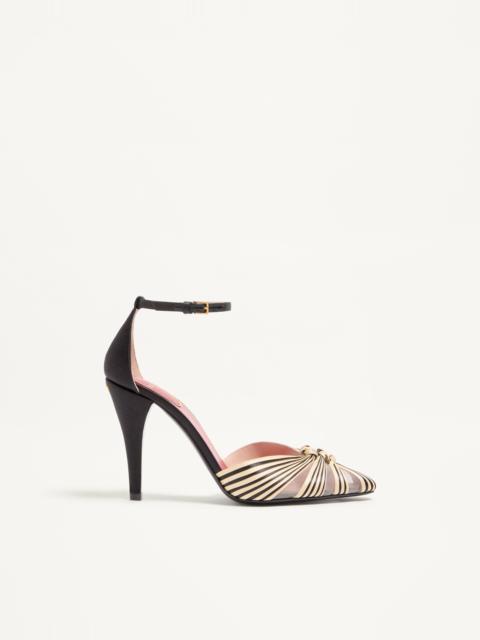 Valentino ANNINE SATIN PUMPS 100MM