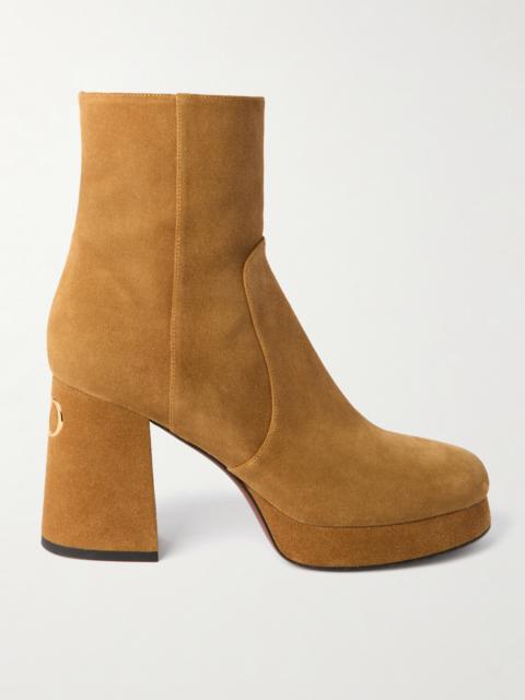 Valentino Fawcette 90 Suede Ankle Boots