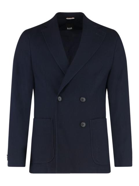 BOSS double-breasted blazer