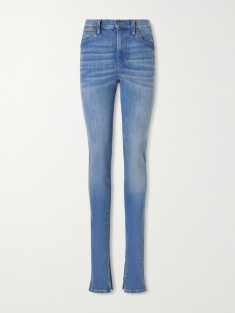 GUCCI Split Mid-rise Skinny-leg Jeans