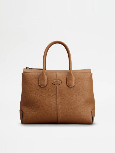 Tod's TOD'S DI BAG IN LEATHER MEDIUM - BROWN