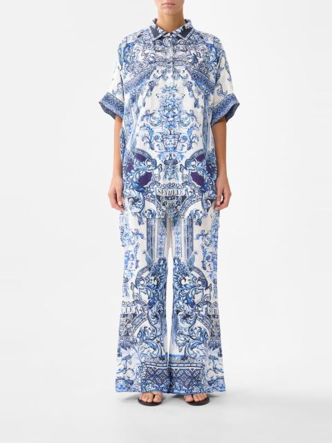 CAMILLA MINIMAL WIDE LEG PANT