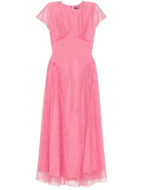 ROTATE lace maxi dress