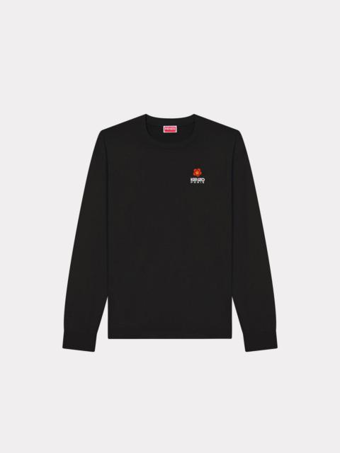 KENZO 'Boke Flower Crest' embroidered long-sleeved T-shirt