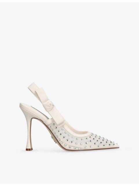 STEVE MADDEN Brylie-R Mesh Slingback Courts