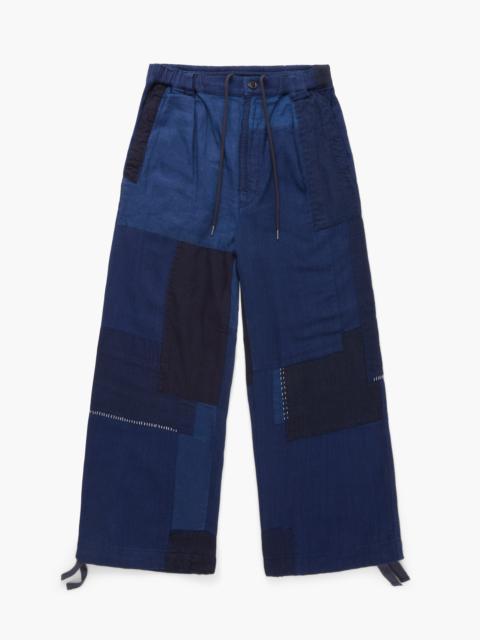 Blue Blue Japan Kasezome Sashiko Wide Pants