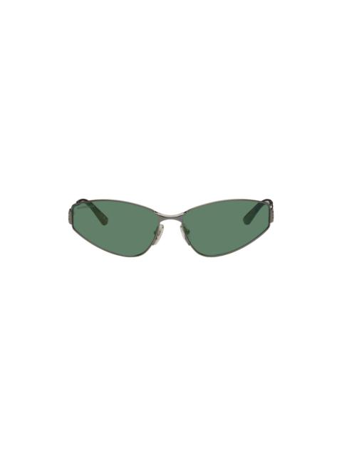 Gunmetal Cat-Eye Sunglasses