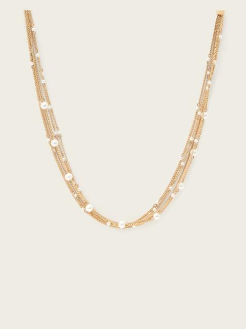 ALLSAINTS RAE MULTI CHAIN NECKLACE