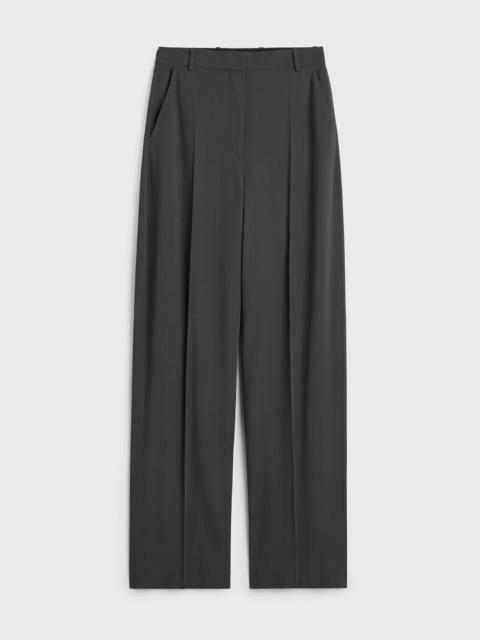 TOTEME High-waist trousers washed black