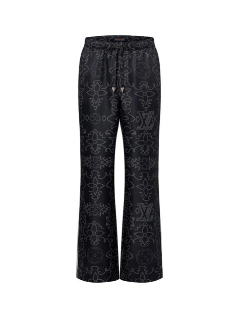 Louis Vuitton Printed Silk Pyjama Pants