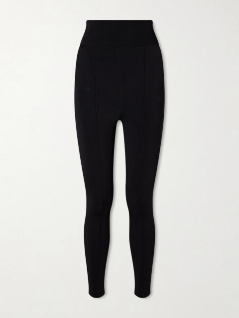 Chloé Paneled Stretch-knit Leggings