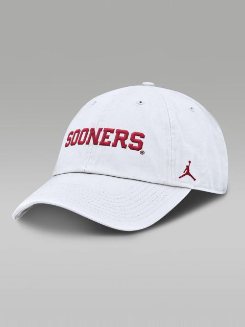 Jordan Oklahoma Sooners Core Club Mascot Wordmark Men's Jordan Brand College Adjustable Hat