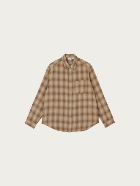 GRAMICCI Piled Flannel Shirt - Sand