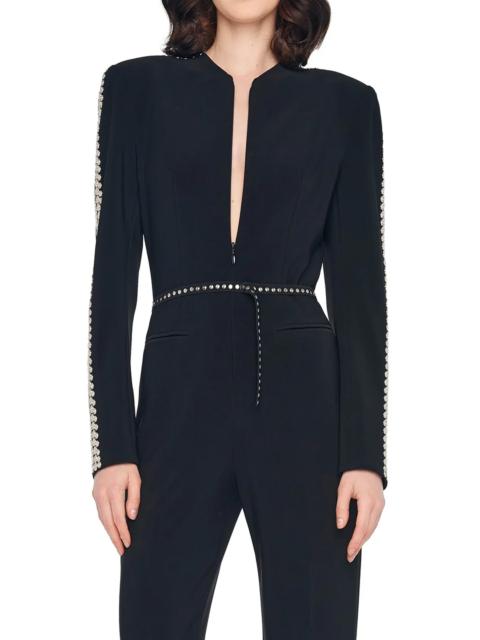 NORMA KAMALI STUD SKINNY BELT