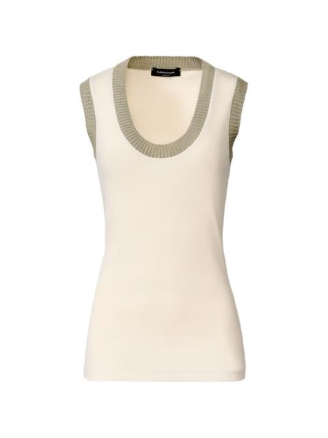 FABIANA FILIPPI sleveeless ribbed top