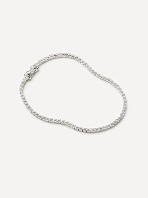 MISSOMA 14ct Gold Fine Diamond Tennis Bracelet