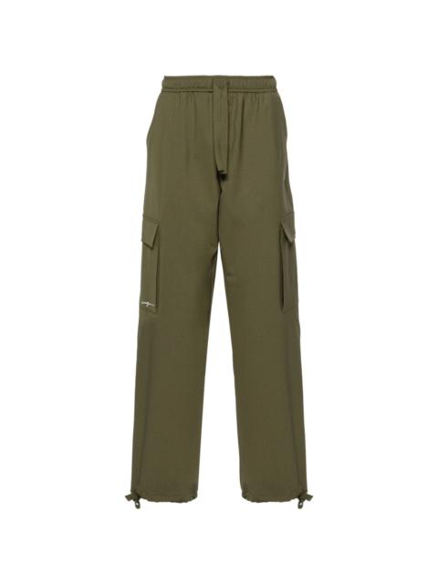 MSGM straight cargo trousers