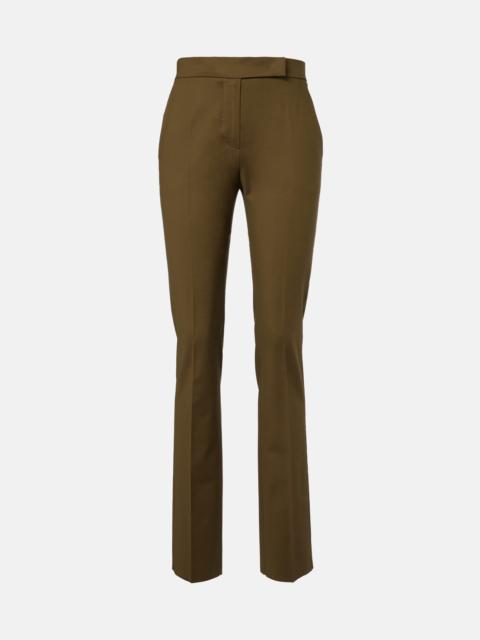 Max Mara Cotton-blend slim pants