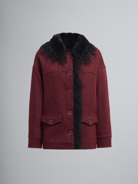 Marni SPECKLED HERRINGBONE JACKET