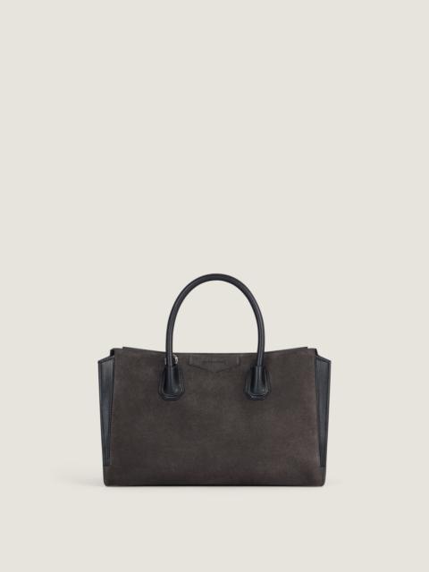 Givenchy SMALL ANTIGONA CATCHALL BAG IN SUEDE LEATHER