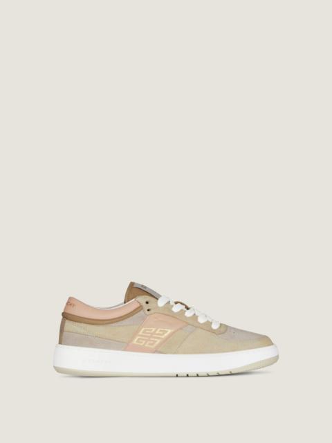 Givenchy G MOVE SNEAKERS IN MIXED LEATHERS