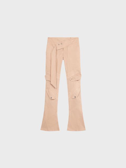 Blumarine SKINNY COTTON BULL PANTS