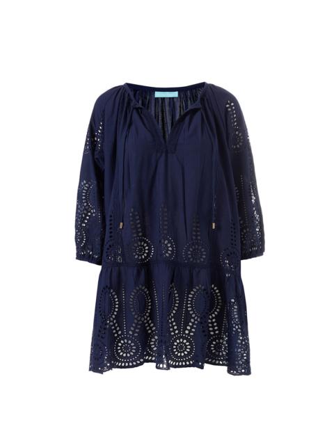 MELISSA ODABASH ASHLEY NAVY KAFTAN